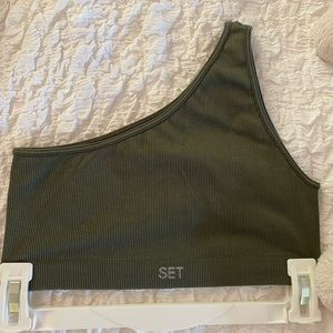SetACTIVE One shoulder bra
